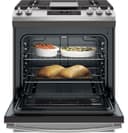 GE® 30" Slide-In Front Control Gas Range view 3