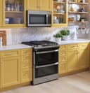 Ge 30" Slide-in Front Control Gas Double Oven Range view 10