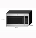1.9 Cu. Ft. Over-the-Range Sensor Microwave Oven with Recirculating Venting view 6