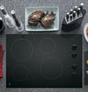 30" Built-In Knob Control Electric Cooktop view 2