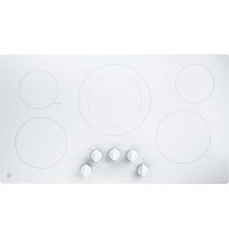 36" Built-In Knob Control Electric Cooktop