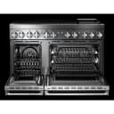 NOIR™ 48" Induction Professional-Style Range with Chrome-Infused Griddle view 2