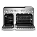 NOIR™ 48" Induction Professional-Style Range with Chrome-Infused Griddle view 3