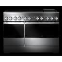 NOIR™ 48" Induction Professional-Style Range with Chrome-Infused Griddle view 9