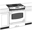 30" Slide-In Electric Range view 2