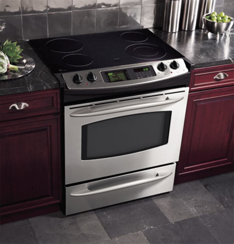 30" Slide-In Electric Range with Trivection Technology