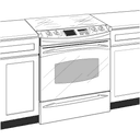 30" Slide-In Electric Range with Trivection Technology view 2