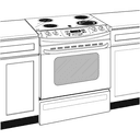 30" Slide-In Electric Range with Self-Cleaning Oven view 2