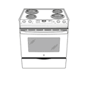 30" Slide-In Front Control Electric Range view 9
