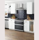 Ge 30" Slide-in Electric Convection Double Oven Range view 6