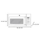 1.6 Cu. Ft. Over-the-Range Microwave Oven view 8
