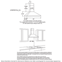 30" Wall-Mount Pyramid Chimney Hood view 10
