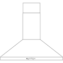 30" Wall-Mount Pyramid Chimney Hood view 5