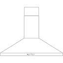 GE® 36" Wall-Mount Pyramid Chimney Hood view 8