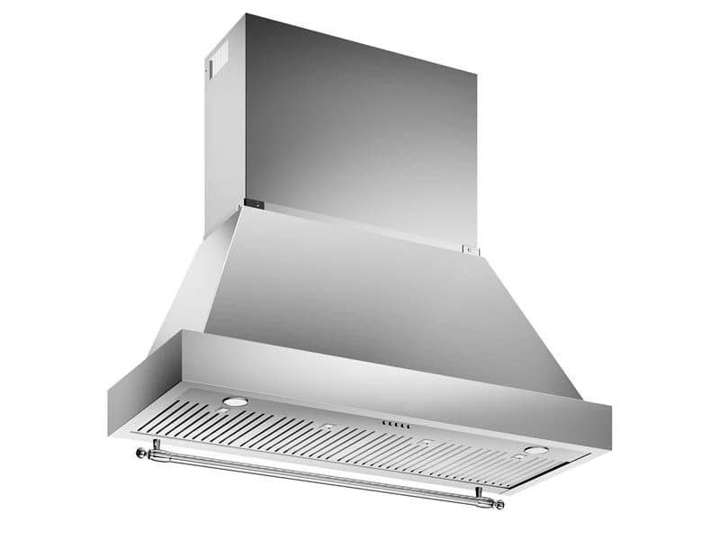 48 Wallmount Canopy and Base Hood, 1 motor 600 CFM
