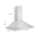Convertible 30" Convertible Vent Wall Mount Range Hood  - 30 Inch view 12