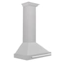 30in. Convertible Fingerprint Resistant DuraSnow Stainless Steel Range Hood with Stainless Steel Handle view 4