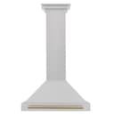 30" Autograph Edition Range Hood with Champagne Bronze Handle view 3