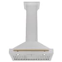 30" Autograph Edition Range Hood with Champagne Bronze Handle view 5