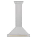 30" Autograph Edition Range Hood with Gold Handle view 4