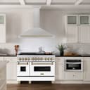 48" Autograph Edition Range Hood with Champagne Bronze Handle view 2