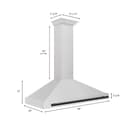 48" Autograph Edition Range Hood with Matte Black Handle view 7