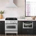 30in. Convertible Stainless Steel Range Hood with Stainless Steel Handle view 2
