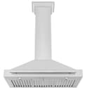 36" Stainless Steel Range Hood with Matte Shell and Stainless Steel Handle view 4