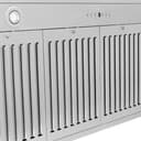48in. Convertible Stainless Steel Range Hood with Black Matte Shell and Stainless Steel Handle view 8