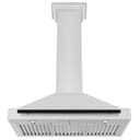 36in.Autograph Edition Convertible Stainless Steel Range Hood with Stainless Steel Shell and Matte Black Accents view 3