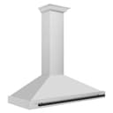 48in. Autograph Edition Convertible Stainless Steel Range Hood with Stainless Steel Shell and Matte Black Accents view 4