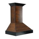 Convertible Vent Wooden Wall Mount Range Hood in Antigua and (KBAR) - 30 Inch view 3