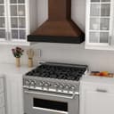 Convertible Vent Wooden Wall Mount Range Hood in Antigua and (KBAR) - 30 Inch view 13