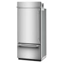 20.8 Cu. Ft. 36" Built-In Bottom Mount Refrigerator with Platinum Interior view 7