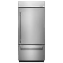 20.9 Cu. Ft. 36" Width Built-In Stainless Bottom Mount Refrigerator with Platinum Interior Design view 14