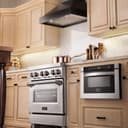 Convertible Vent Wooden Wall Mount Range Hood (KBCC) - 30 inch view 2