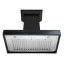 36" Convertible Vent Wooden Wall Mount Range Hood  - 36 inch view 3