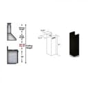 61" Wooden Chimney Extension for Ceilings up to 12.5 ft. view 1