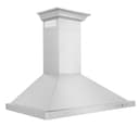 42" Convertible Vent Wall Mount Range Hood with Crown Molding view 5