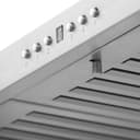 42 In. Crownsound™ Ducted Vent Wall Mount Range Hood In Stainless Steel With Built-in Bluetooth Speakers view 9