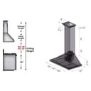 42 In. Crownsound™ Ducted Vent Wall Mount Range Hood In Stainless Steel With Built-in Bluetooth Speakers view 12