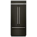 20.8 Cu. Ft. 36" Width Built In Stainless Steel French Door Refrigerator With Platinum Interior Design view 1