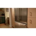 20.8 Cu. Ft. 36" Built-In Panel-Ready French Door Bottom Mount Refrigerator with Platinum Interior view 6
