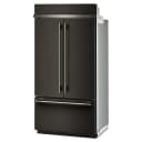 24.2 Cu. Ft. 42" Built-in French Door Bottom Mount Refrigerator With Platinum Interior view 10