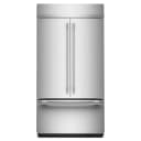 24.2 Cu. Ft. 42" Built-in French Door Bottom Mount Refrigerator With Platinum Interior view 1