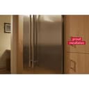 24.2 Cu. Ft. 42" Built-In Panel-Ready French Door Bottom Mount Refrigerator with Platinum Interior view 3