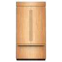 24.2 Cu. Ft. 42" Built-In Panel-Ready French Door Bottom Mount Refrigerator with Platinum Interior view 1