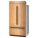 24.2 Cu. Ft. 42" Built-In Panel-Ready French Door Bottom Mount Refrigerator with Platinum Interior view 9