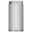 24.2 Cu. Ft. 42" Built-In Panel-Ready French Door Bottom Mount Refrigerator with Platinum Interior view 21