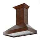 Convertible Vent Wooden Wall Mount Range Hood (KBRR) - 48 inch view 5